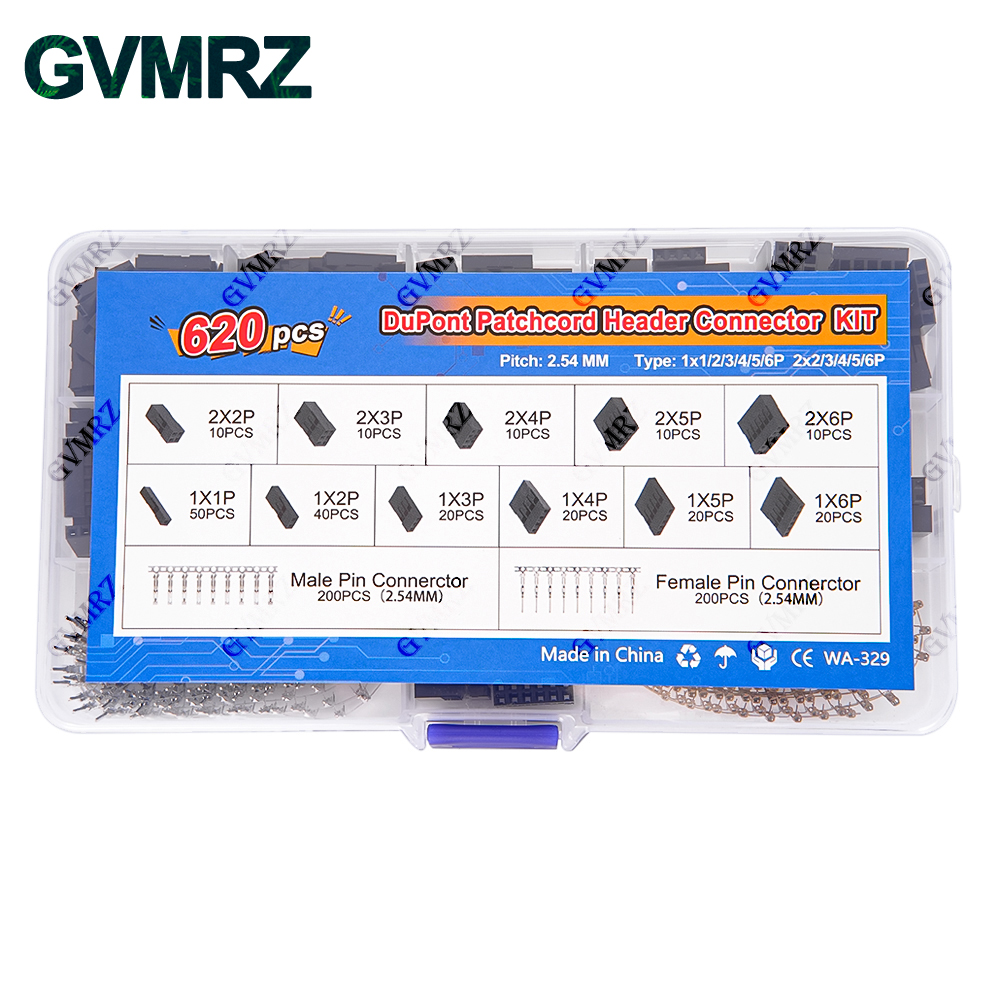620PCS DuPont Header Connector - đánh giá và giá Diy Electronics Com