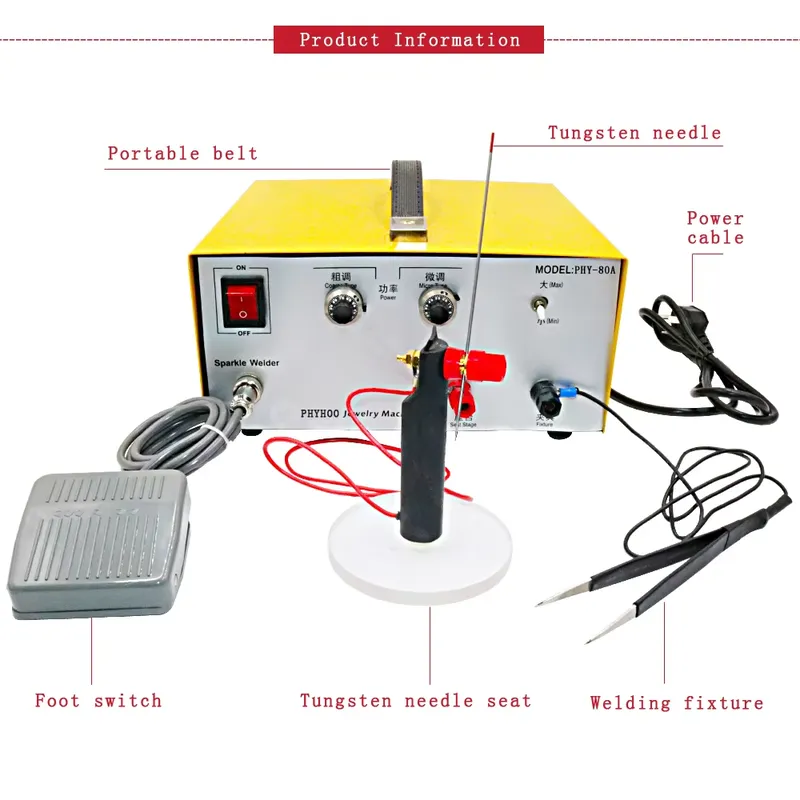Hot Sale 80A Spot Welder Jewel - đánh giá và giá Diy Electronics Spot Welder