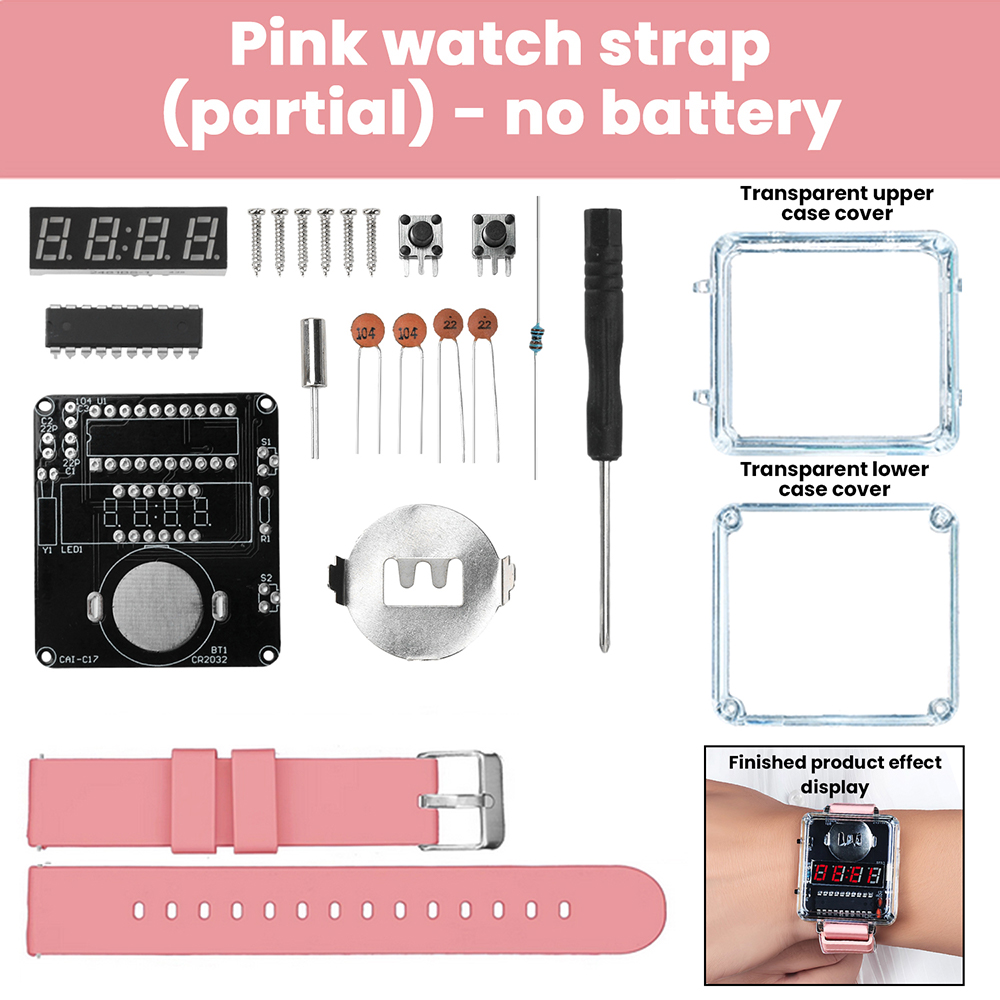 DIY Electronic Watch Kit 0.28' - đánh giá và giá Diy Electronics Youtube