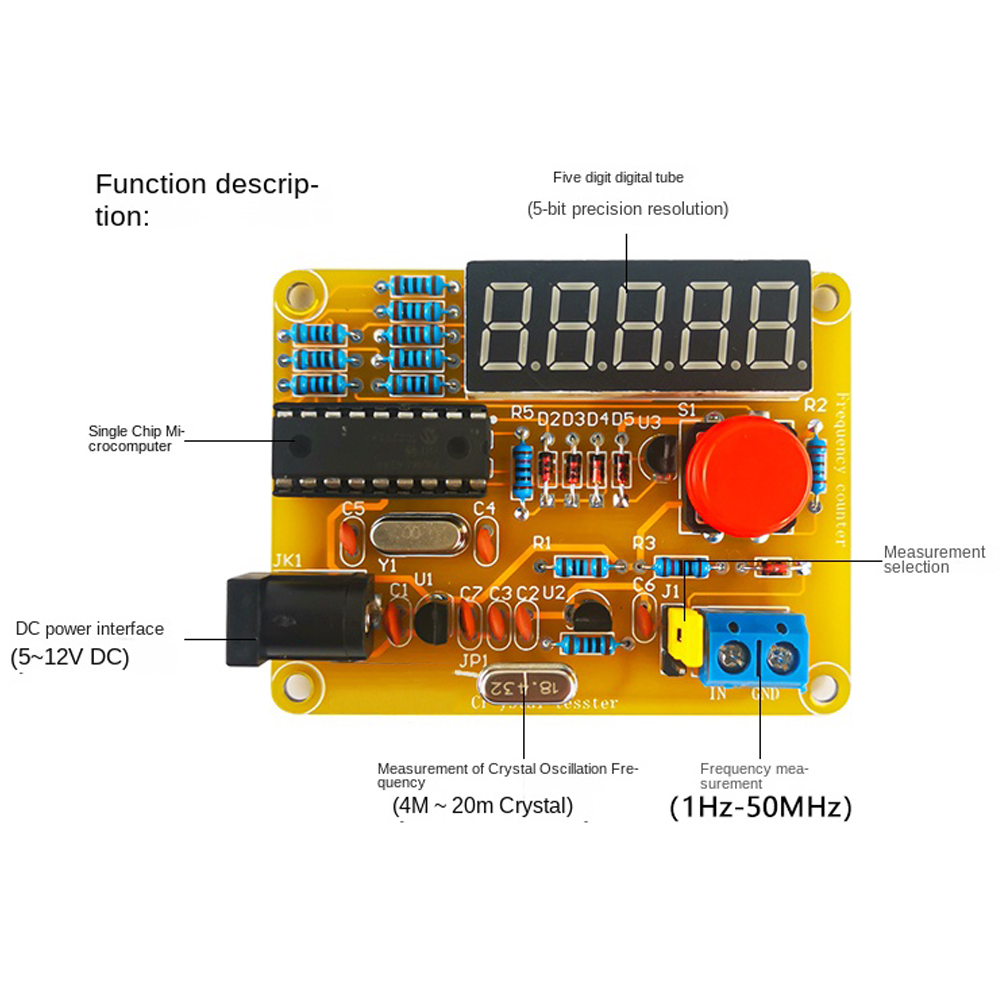 DIY Frequency Measurement Kit  - đánh giá và giá Diy Electronics Youtube